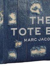 Marc Jacobs The Rip And Repair Denim Small Tote Bag Blue