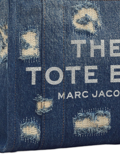 Marc Jacobs The Rip And Repair Denim Small Tote Bag Blue