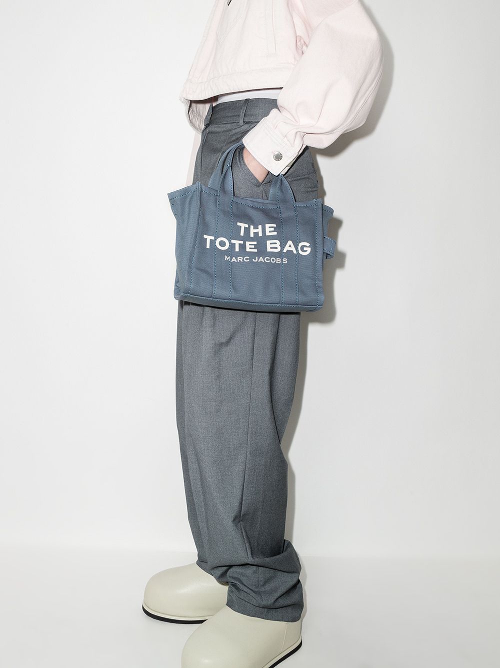 Marc Jacobs The Canvas Small Tote Bag in Clear Blue