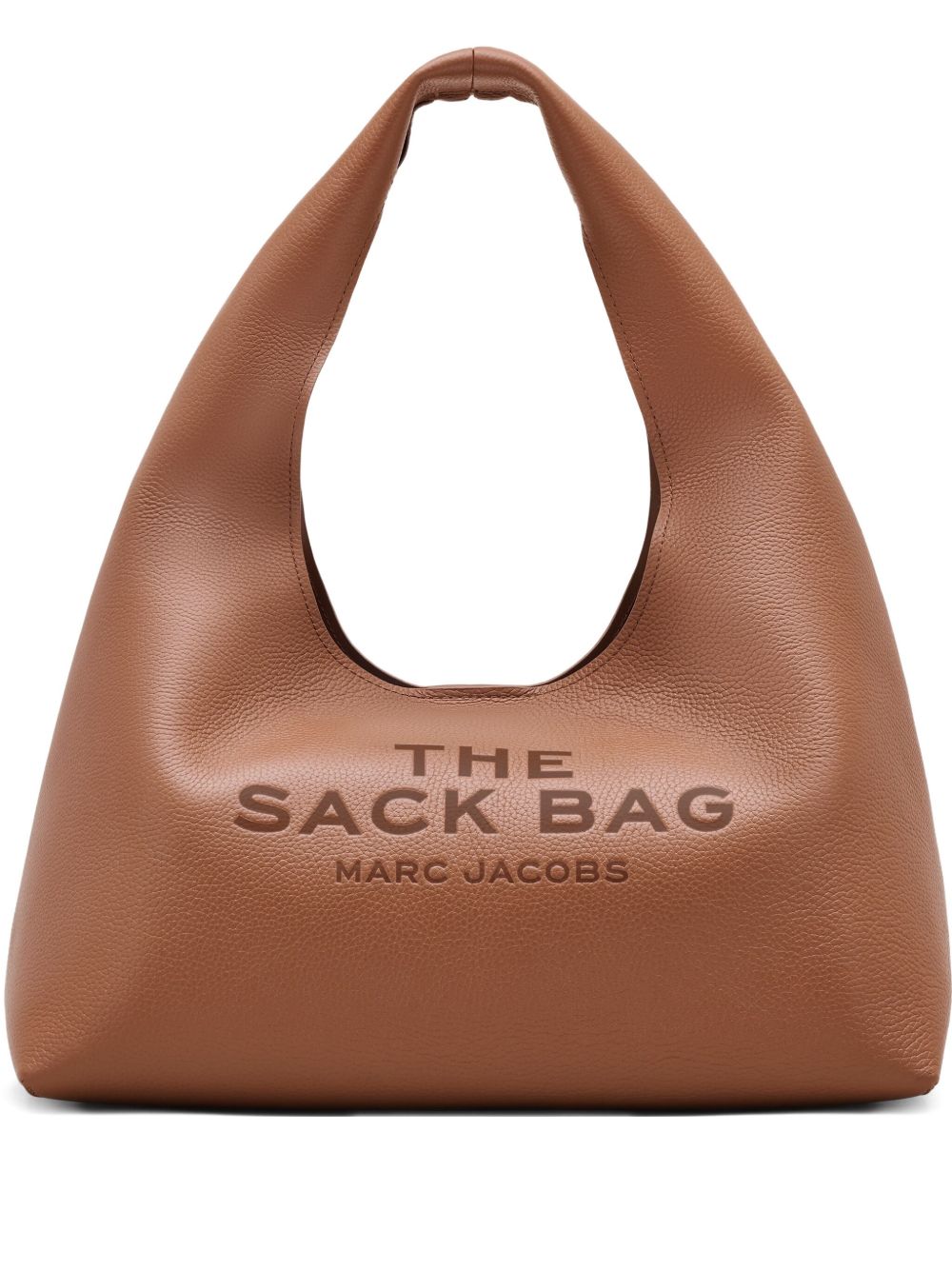 Marc Jacobs The Sack Leather Handbag in Caramel Brown Leather Brown
