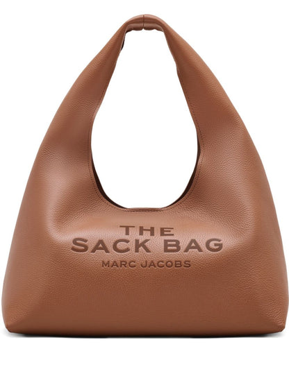 Marc Jacobs The Sack Leather Handbag in Caramel Brown Leather Brown