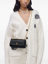 Marc Jacobs The Dual Chain Mini Leather Shoulder Bag Black