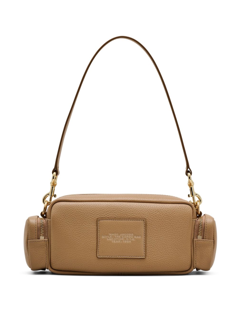 Marc Jacobs The Leather Cargo Shoulder Bag in Camel
