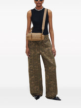 Marc Jacobs The Leather Cargo Shoulder Bag in Camel