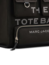 Marc Jacobs The Large Tote Black Canvas Shopper Bag Black