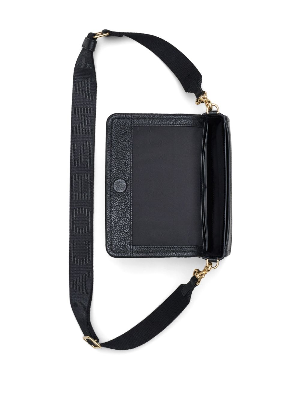 Marc Jacobs The Leather Mini Crossbody Bag Black