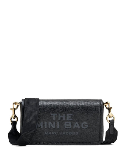 Marc Jacobs The Leather Mini Crossbody Bag Black