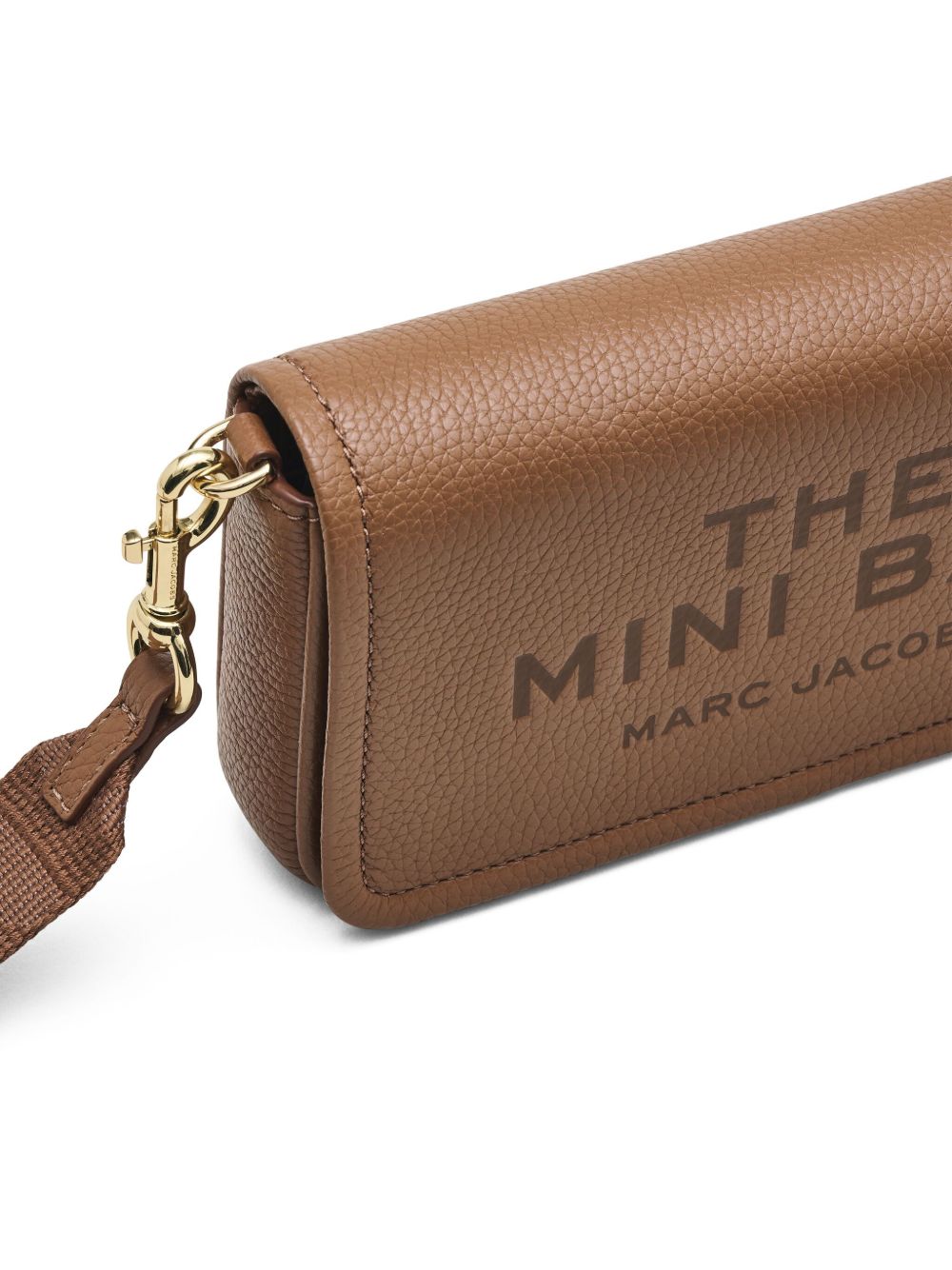 Marc Jacobs The Leather Mini Shoulder Bag Leather Brown