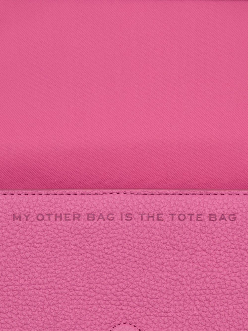 Marc Jacobs The Mini Foldover Crossbody Bag in Fuchsia Leather
