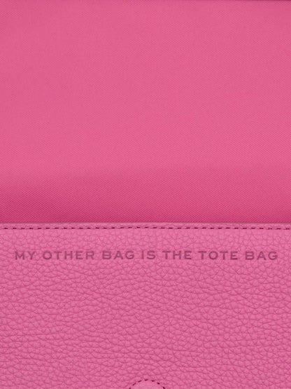 Marc Jacobs The Mini Foldover Crossbody Bag in Fuchsia Leather