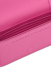 Marc Jacobs The Mini Foldover Crossbody Bag in Fuchsia Leather