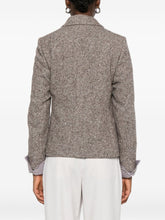 Brunello Cucinelli Double-Breasted Wool and Silk Jacket Brown brown
