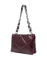 Tory Burch Quilted Chain-Strap Leather Shoulder Bag Bordeaux