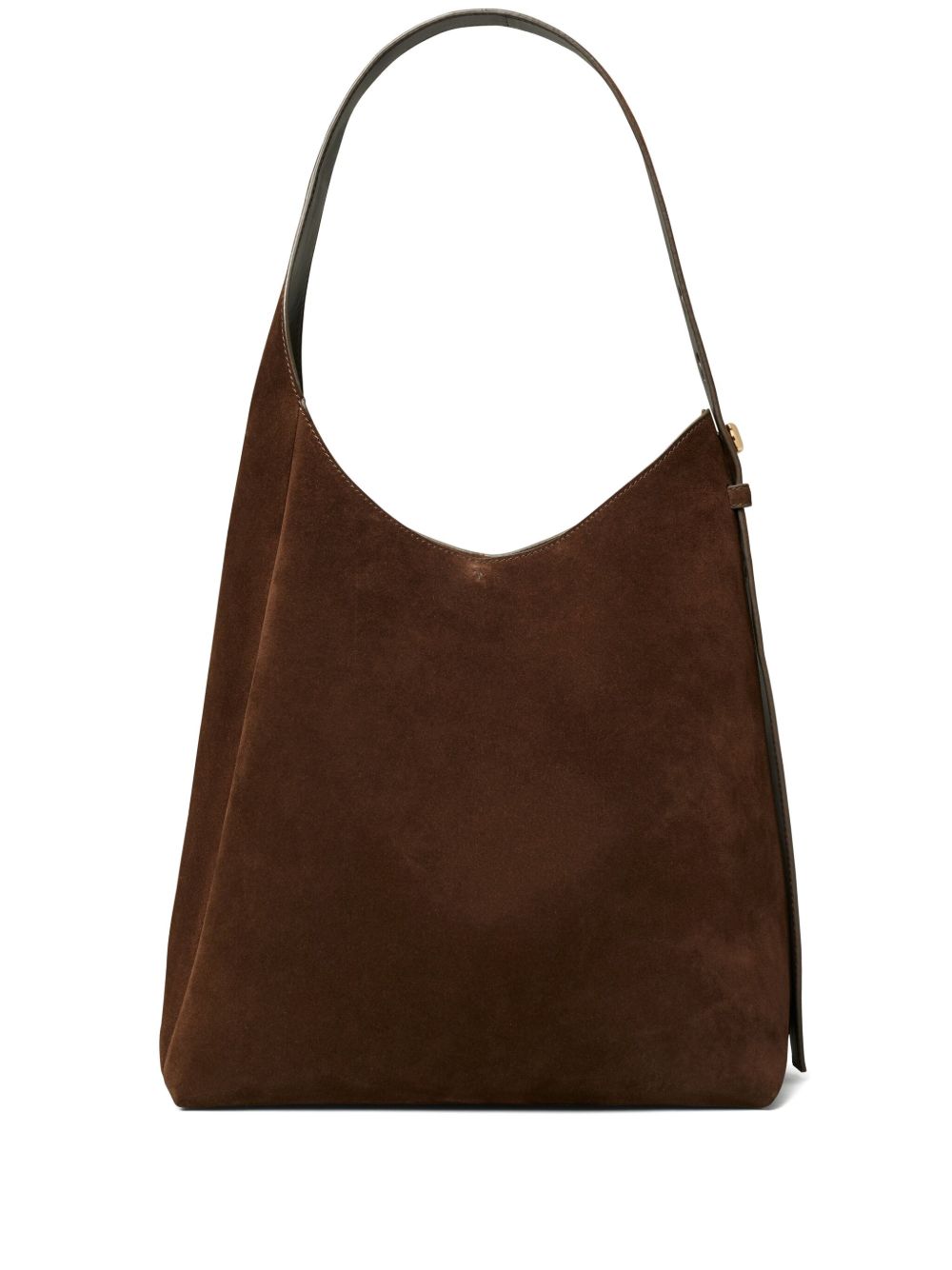 Tory Burch Romy Suede Hobo Bag Brown