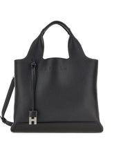 Hogan Pre Pre Small Leather Tote Bag Black black
