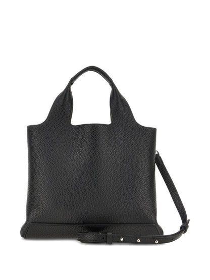 Hogan Pre Pre Small Leather Tote Bag Black black