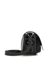 Hogan Pre Pre Flap Small Calfskin Shoulder Bag Black