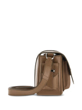 Hogan Pre Pre Flap Small Calfskin Shoulder Bag Light Brown
