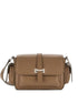 Hogan Pre Pre Flap Small Calfskin Shoulder Bag Light Brown