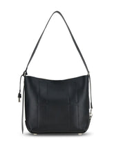 Hogan Pre Pre Hocket Small Leather Hobo Bag Black