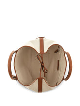 Hogan Pre Pre Script Medium Canvas Tote Bag Ivory