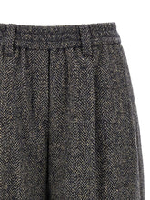 Brunello Cucinelli Wool Herringbone Bermuda Shorts Blue