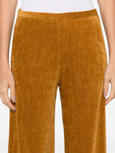 Forte Forte High-Waisted Flared Velvet Trousers Light Brown