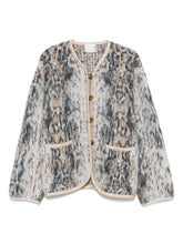 Forte Forte Alpaca-Blend Curved-Hem Wool Jacket Blue