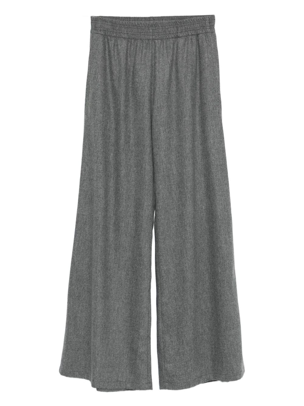 Fabiana Filippi Wide-Leg Wool-Blend Trousers Grey