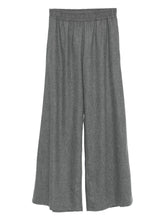 Fabiana Filippi Wide-Leg Wool-Blend Trousers Grey