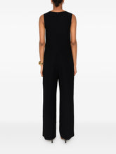 Emporio Armani Sleeveless Long Jumpsuit Black