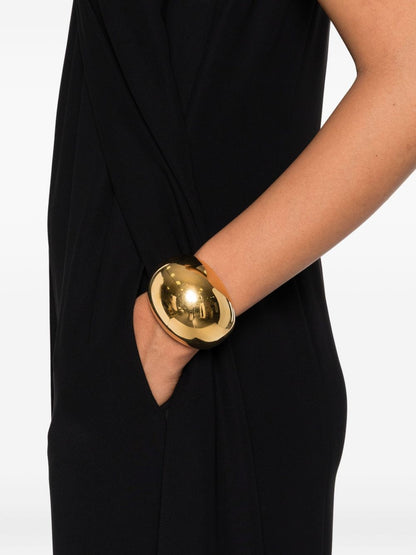 Emporio Armani Sleeveless Long Jumpsuit Black