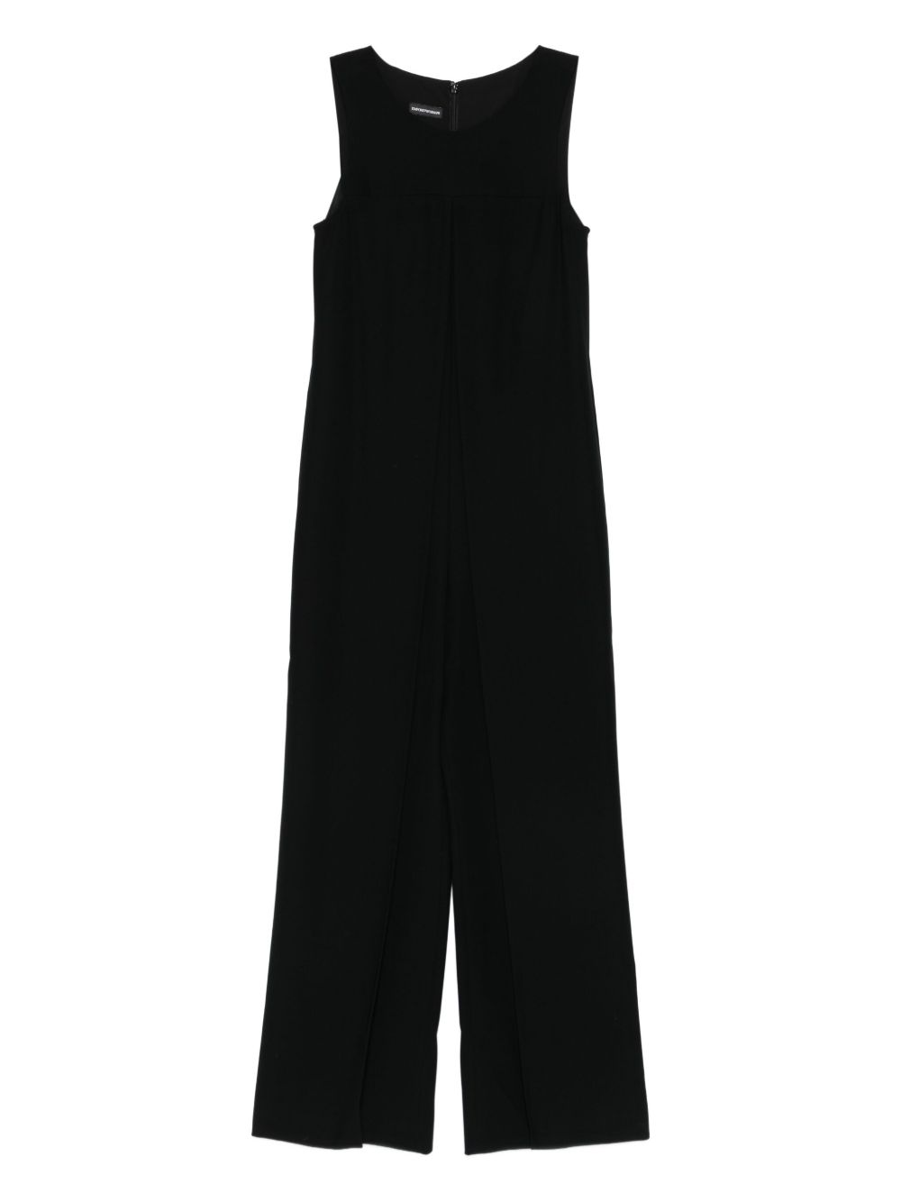 Emporio Armani Sleeveless Long Jumpsuit Black