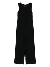 Emporio Armani Sleeveless Long Jumpsuit Black