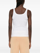 Elisabetta Franchi Wool blend tank top Ivory