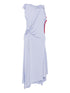 Victoria Beckham Draped Asymmetrical Lilac Dress Lilac