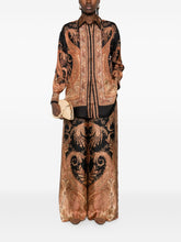 Zimmermann Paisley-Print Silk Shirt Black Black