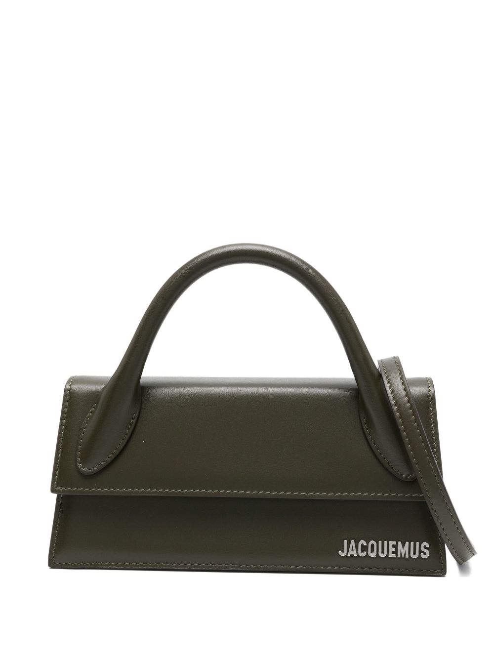 Jacquemus Le Chiquito Long Top Handle Tote Bag Green