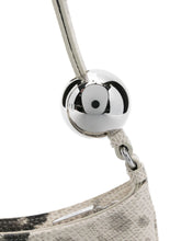 Jacquemus The Bisou Perle Ball-Embellished Curved Leather Shoulder Bag Beige