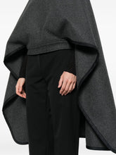 Emporio Armani Dark Grey Wool Belted Jacket with Button Fastening Grey