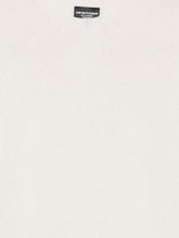 Emporio Armani Ivory Ribbed Wool-Blend Sweater Ivory