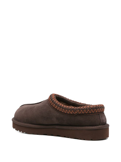 Ugg Australia Tasman II Suede and Shearling Slippers Brown