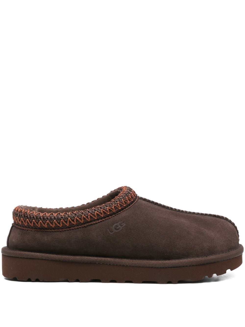 Ugg Australia Tasman II Suede and Shearling Slippers Brown