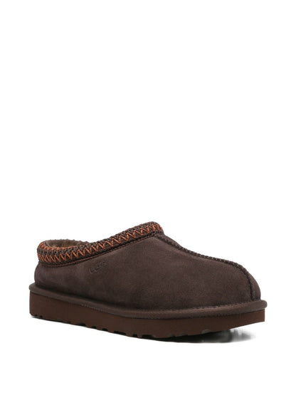 Ugg Australia Tasman II Suede and Shearling Slippers Brown