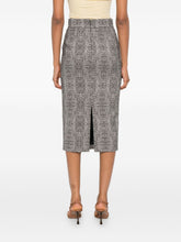Elisabetta Franchi Midi skirt BLACK