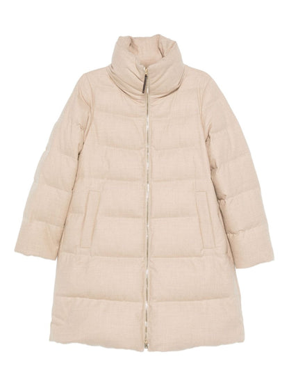 Herno Powder Wool-Blend Coat Powder