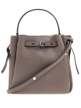 Tory Burch Romy Leather Tote Bag Light Brown