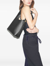 Tory Burch Romy Small Leather Hobo Bag Black