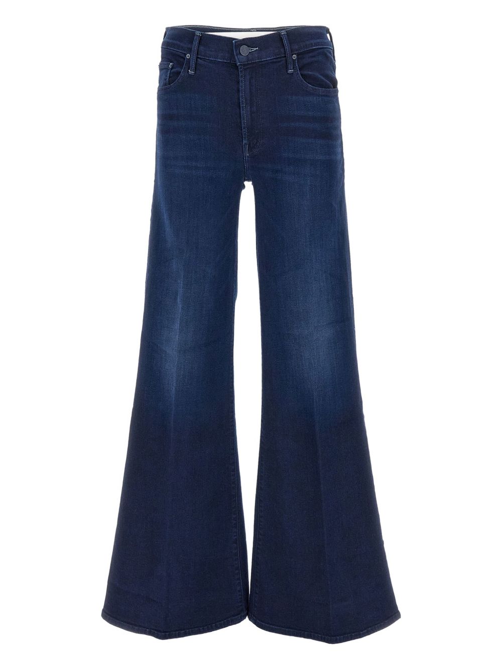 Mother The Twister Sneak Silk &amp; Nylon Denim Jeans Blue blue