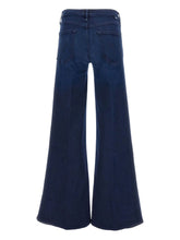 Mother The Twister Sneak Silk & Nylon Denim Jeans Blue blue